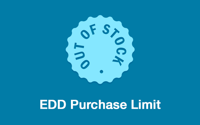The EDD Purchase Limit addon.