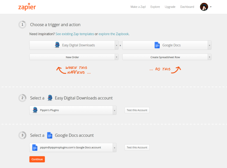 Zapier – Easy Digital Downloads