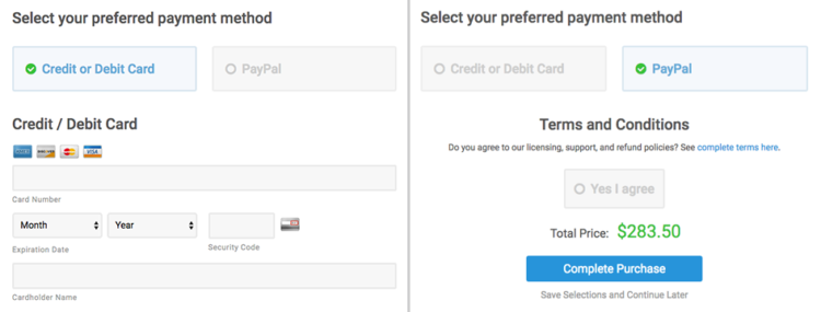 Custom checkout forms with Gravity Forms Checkout