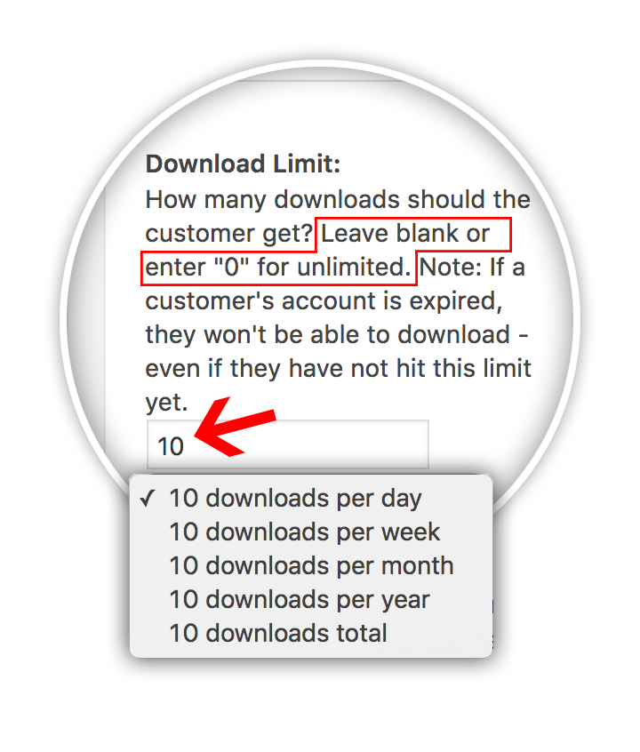 Download Limits