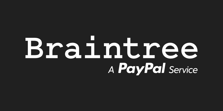 Braintree payment gateway for WordPress
