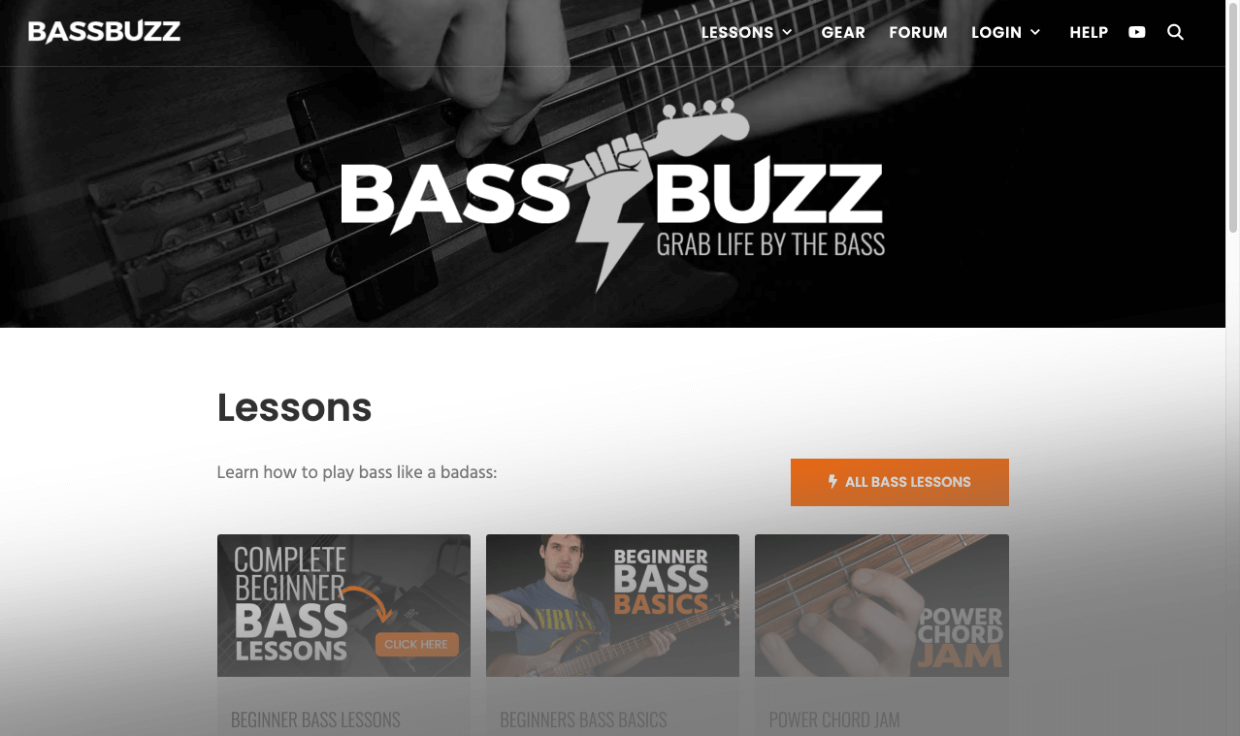 Selling digital downloads sample: Bass Buzz
