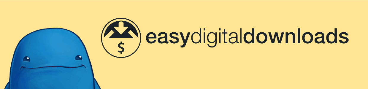 Easy Digital Downloads Logo Banner