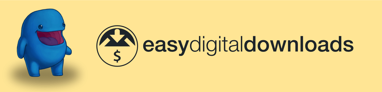 Easy Digital Downloads Logo Banner