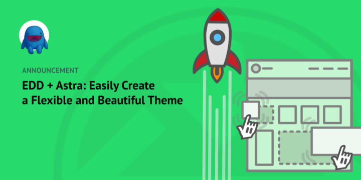 Illustration: A website or theme being built with drag-and-drop blocks