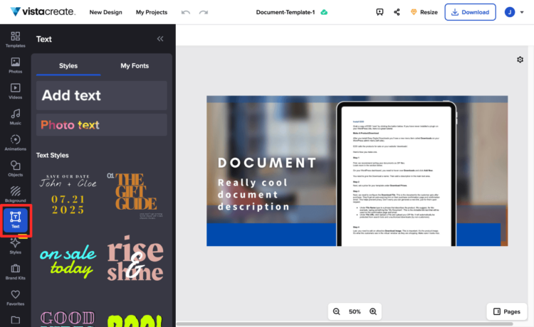 How to Sell VistaCreate Templates With WordPress