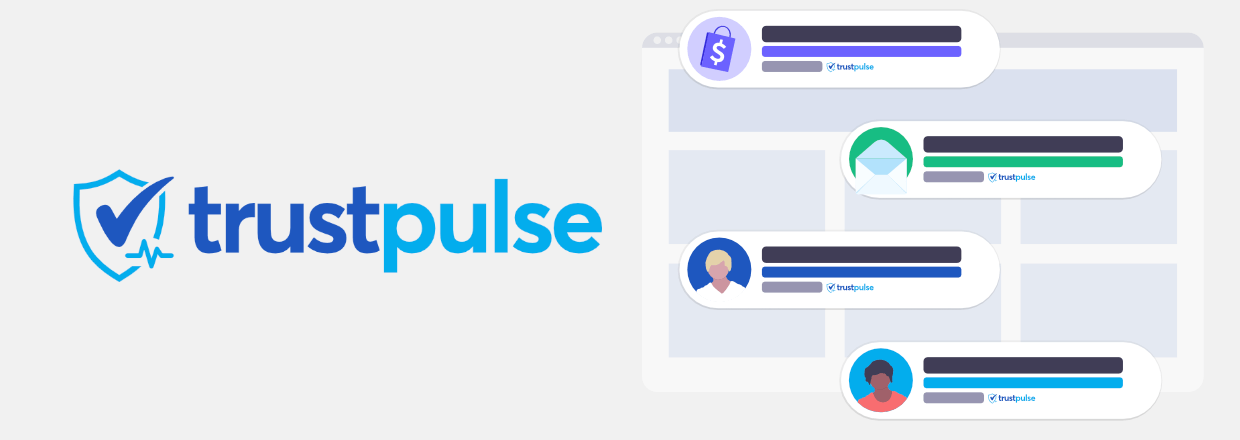 Screenshot and logo: TrustPulse