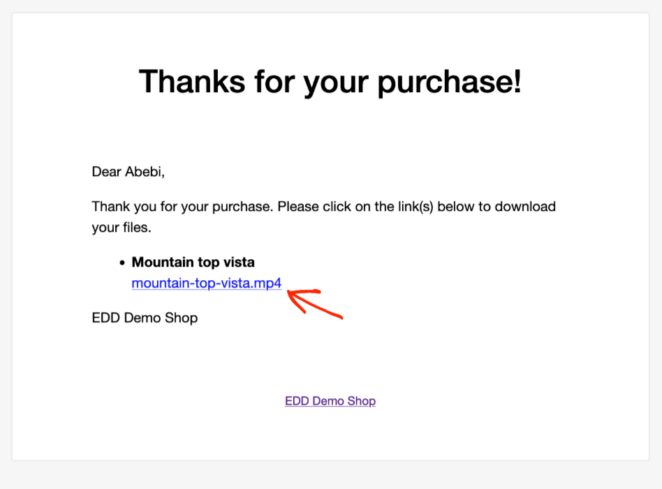 edd-purchase-reciept-email-video - Easy Digital Downloads