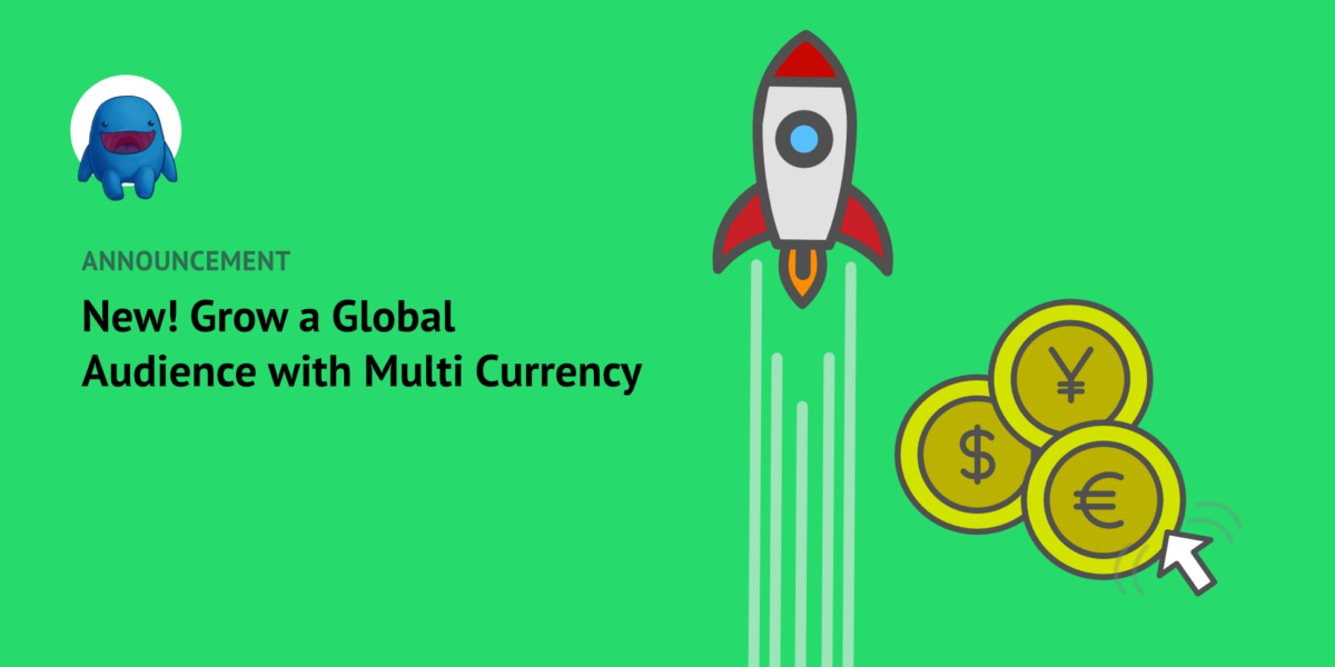 Illustration: mouse pointer clicking on multiple currencies