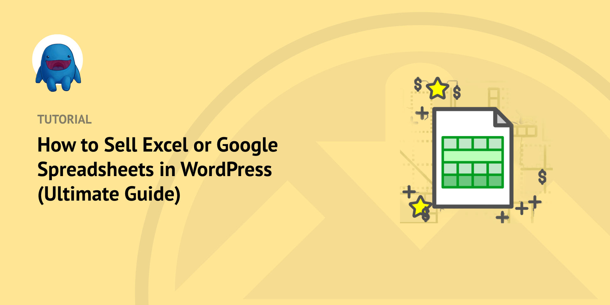How to Sell Excel or Google Spreadsheets in WordPress (Ultimate Guide)