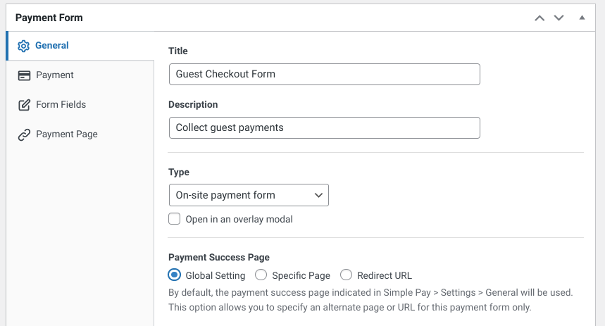 Creating a guest checkout form in WordPress.