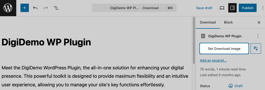 download-image-edd-settings – Easy Digital Downloads – Easy Digital Downloads – Easy Digital Downloads Imposta l'immagine del download nella pagina del prodotto digitale in WordPress.