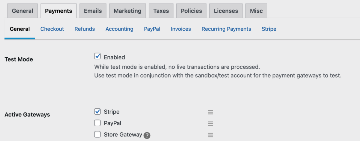 Stripe – Setup Documentation – Easy Digital Downloads