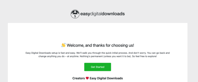 onboarding-wizard-get-startred – Easy Digital Downloads The EDD Onboarding Wizard