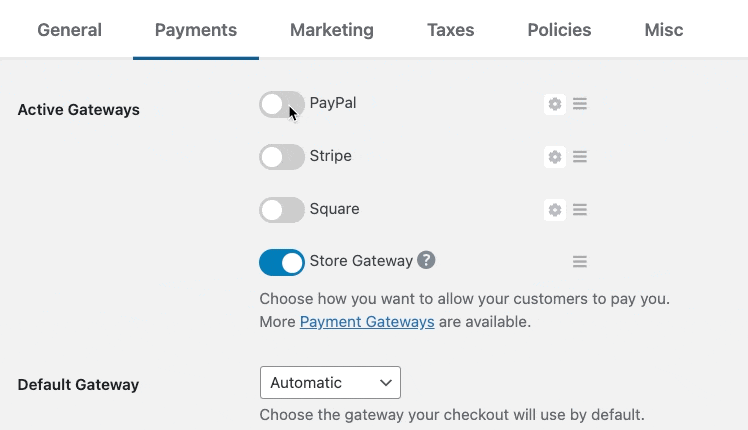 enable-paypal-payment-gateway-edd – Easy Digital Downloads Enabling and activating the PayPal Payment Gateway in WordPress via EDD settings.