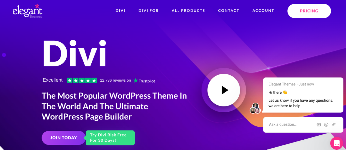 The Divi by Elegant Themes 