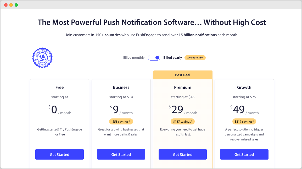 PushEngage - The Best Mobile & Web Push Notification Service