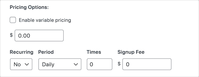 Digital product pricing options and settings in Easy Digital Downloads