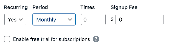 Recurring payment options in Easy Digital Downloads