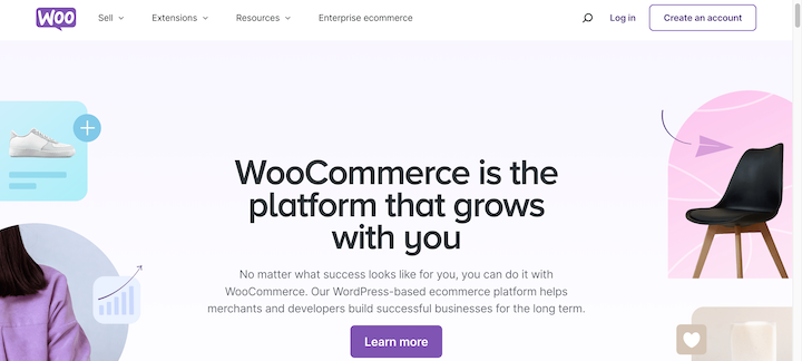 The WooCommerce plugin website.