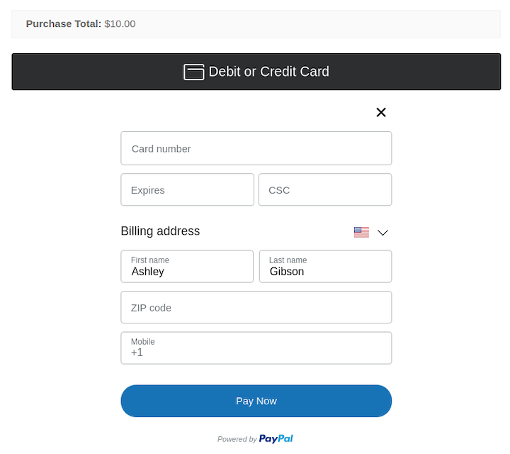 A condensed checkout form to reduce cart abandonment in WordPress.