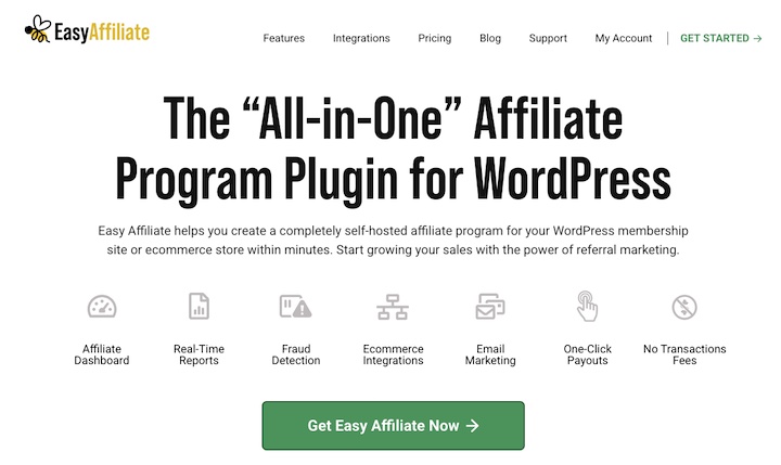 The Easy Affiliate WordPress affiliate plugin.