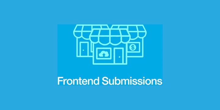 The EDD Frontend Submissions extension to create a digital product marketplace.