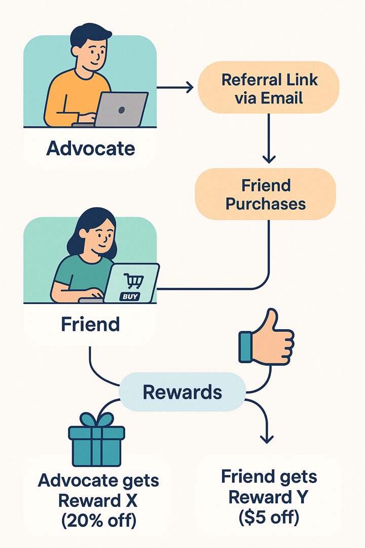 refer-a-friend-marketing – Easy Digital Downloads How referral or refer-a-friend marketing works.