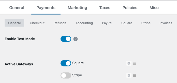 square-test-mode-edd – Easy Digital Downloads Enable Test Mode in Easy Digital Downloads Payments settings.