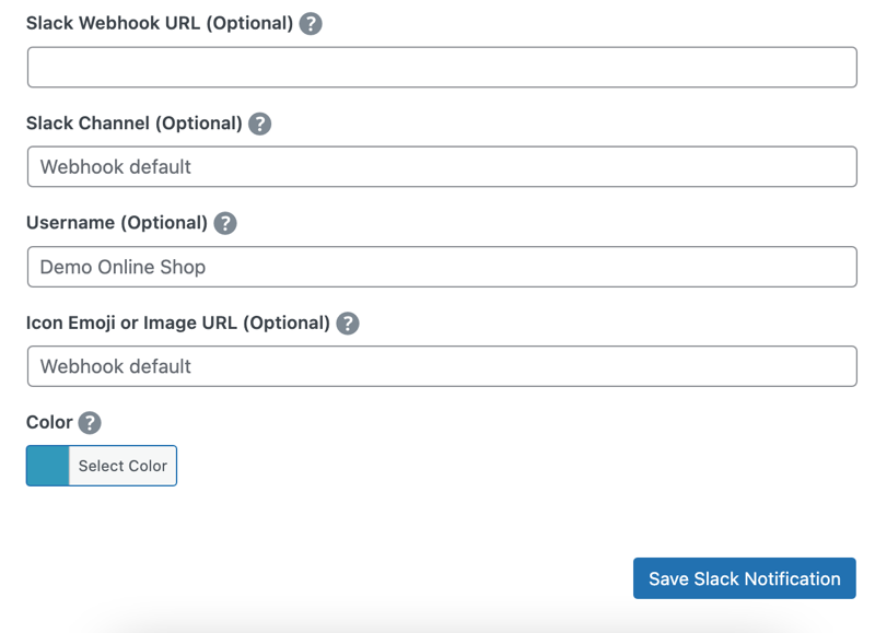 add-slack-notification-edd – Easy Digital Downloads Configuring the Slack action in the EDD Slack integration settings.