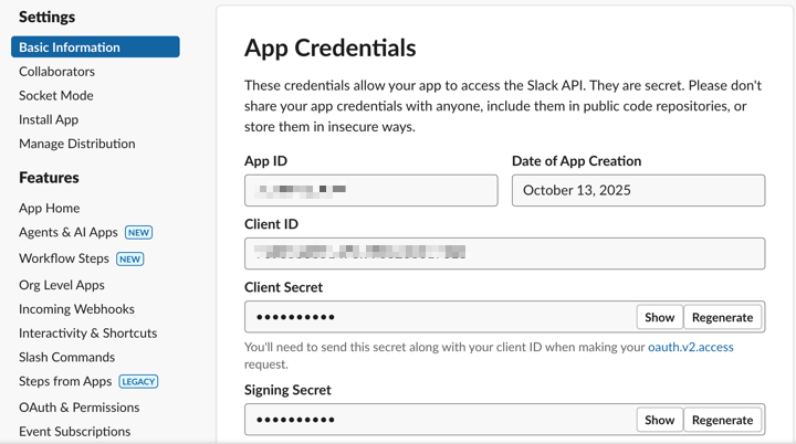 slack-app-credentials – Easy Digital Downloads Slack app credentials.
