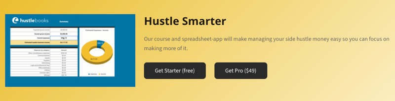 hustlebooks-site โ Easy Digital Downloads Example of selling web-based tool as digital product.