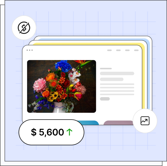 Sell unlimited digital downloads and products without transaction or listing fees