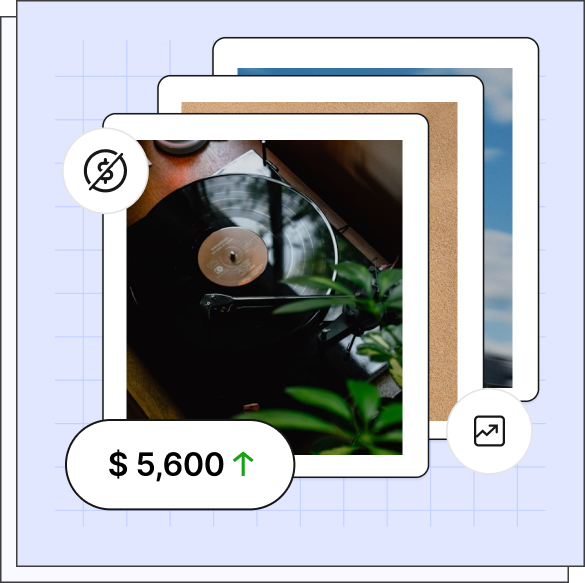 Selling music without commission