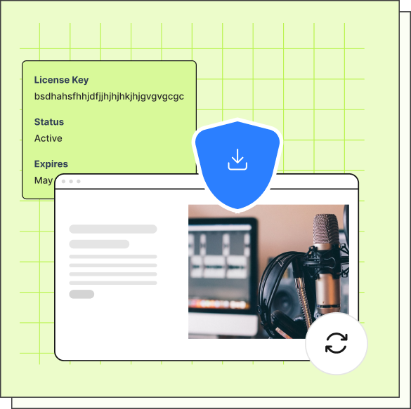 Automate audio licensing for commercial use