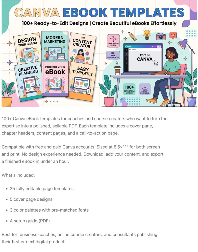 AI-search optimized digital product description.