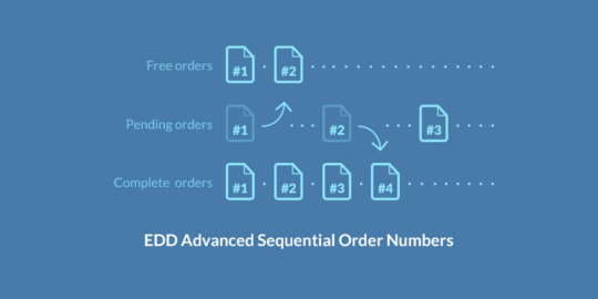 Advanced Sequential Order Numbers