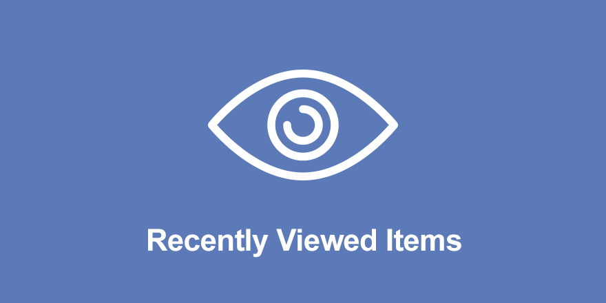 The Recently Viewed Items extension.