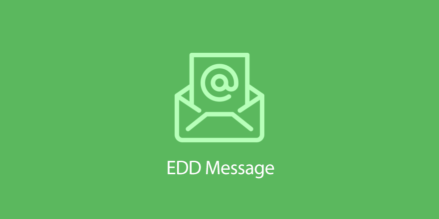 EDD Message – Easy Digital Downloads