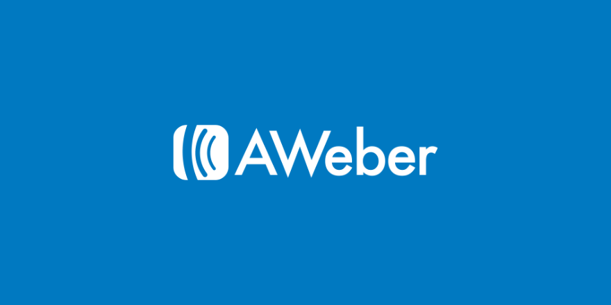The AWeber logo.