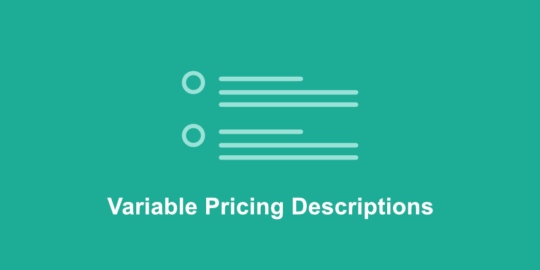 EDD Variable Pricing Descriptions
