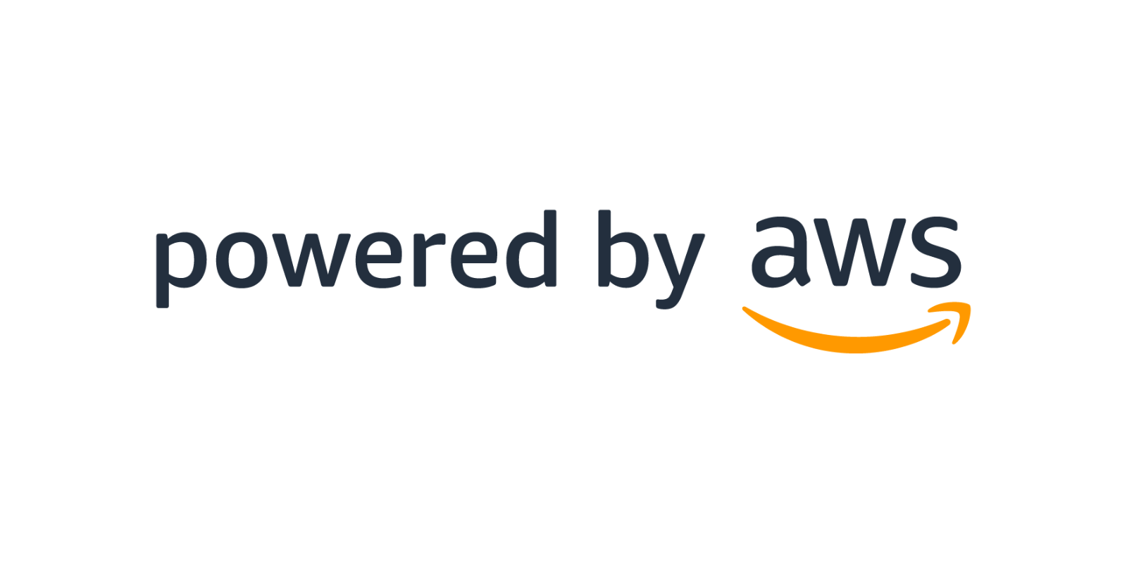 Powered by Amazon Web Services